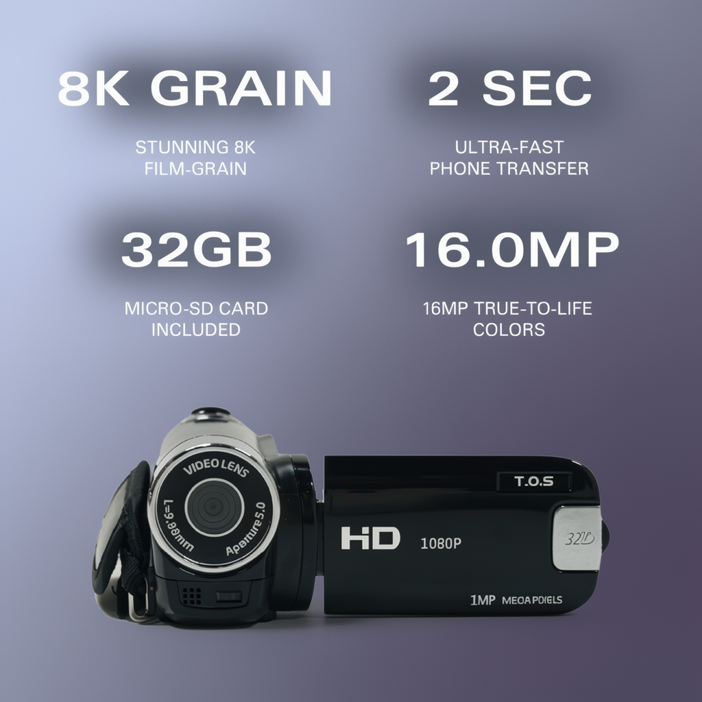 ビデオカメラ T O S Retro Camcorder T.O.S - Retro Camcorder