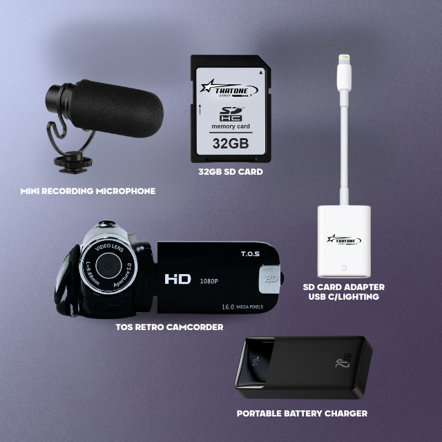TOS - RETRO CAMCORDER | RETRO CREATOR BUNDLE