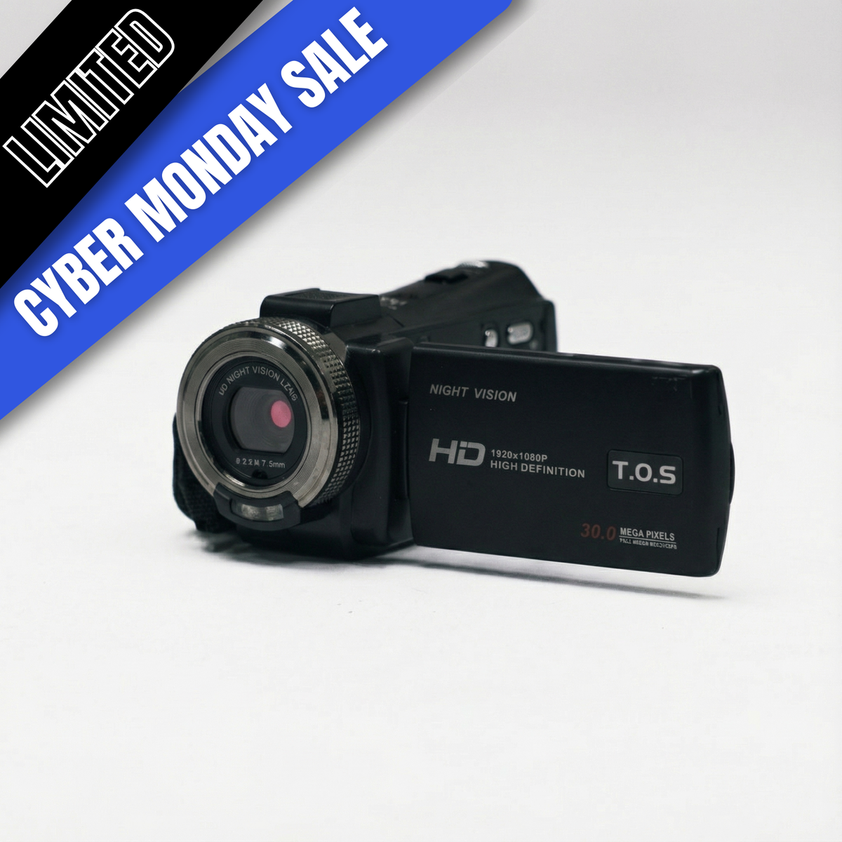 ビデオカメラ T O S Retro Camcorder T.O.S Retro Camcorder + Free Memory Bundle