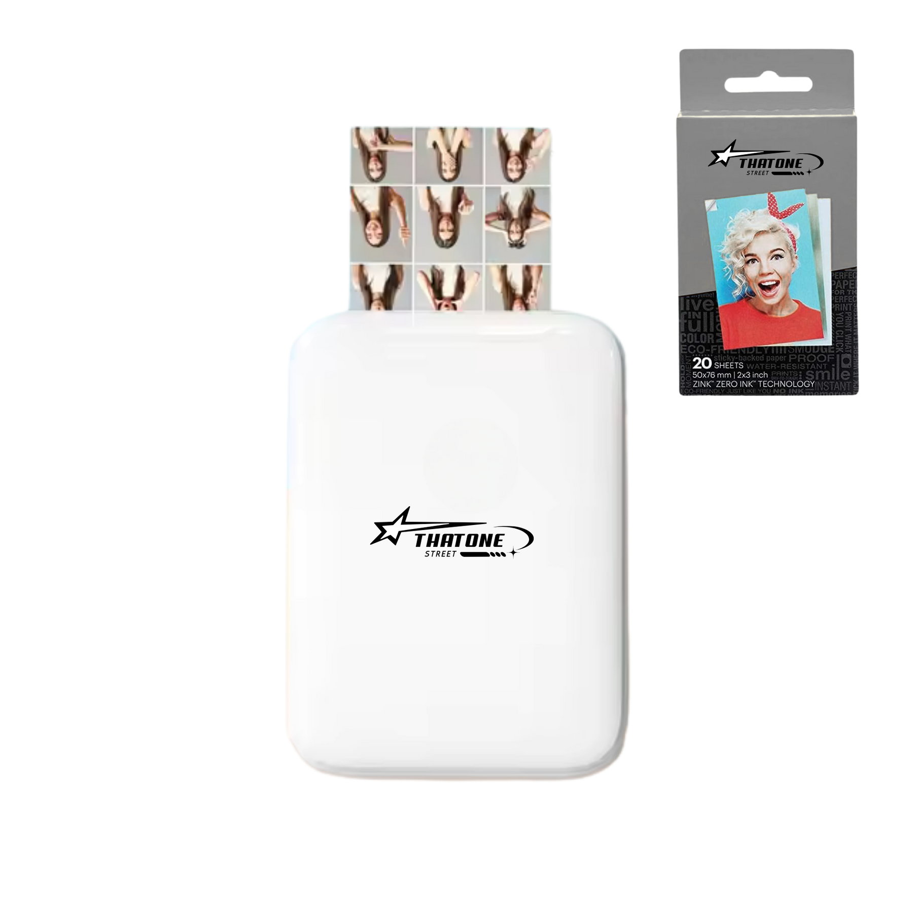 TOS Instant Photo Printer w/ Bluetooth