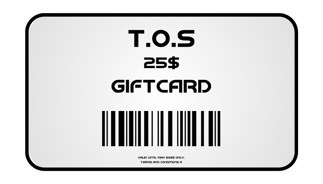 T.O.S GIFT CARD