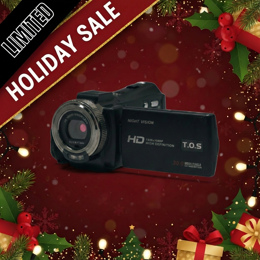 T.O.S - Night-Vision Retro Camcorder